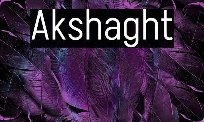 Akshar Light Example 1