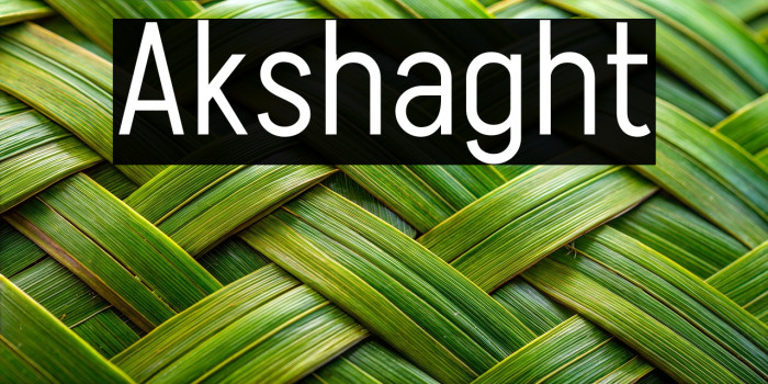 Akshar Light Example 3