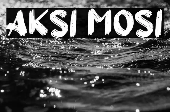 Aksi Mosi Font examples