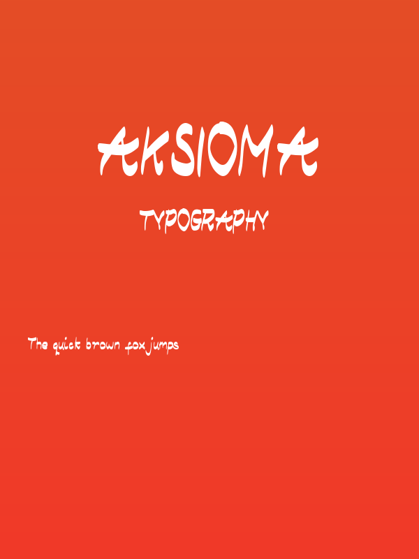 Aksioma Poster