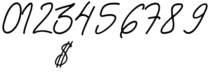 Aksoro Demo Шрифта ДРУГИЕ символов