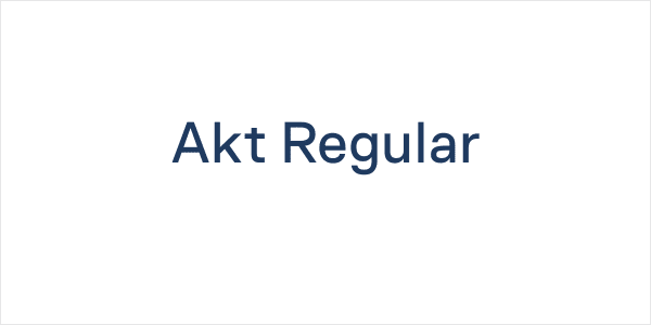 Akt Regular Logo