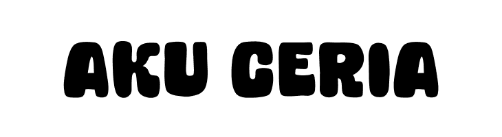 Aku Ceria  Скачать бесплатные шрифты