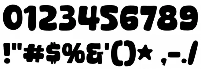 Aku Ceria फ़ॉन्ट अन्य घर का काम