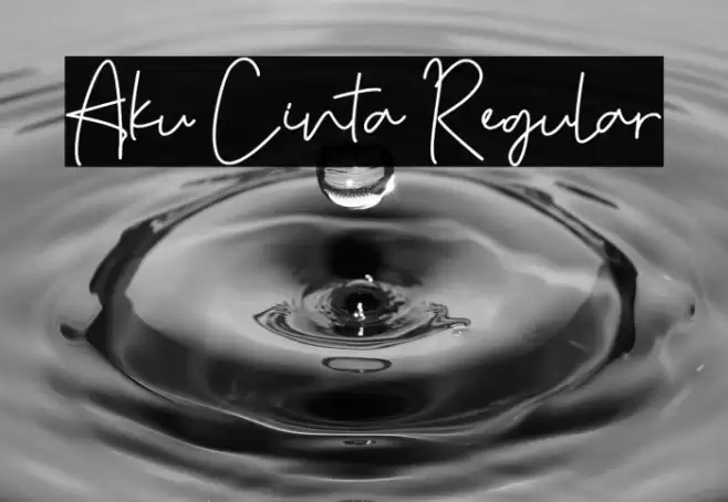 Aku Cinta Regular Fuentes examples