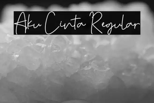 Aku Cinta Regular Fuentes examples