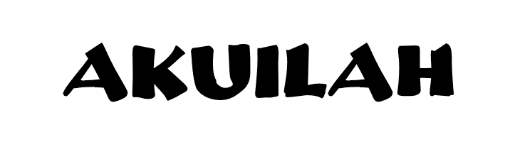 Akuilah  Frei Schriftart Herunterladen