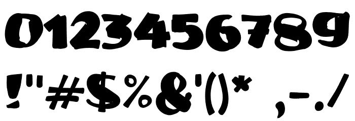 Akuilah Font OTHER CHARS