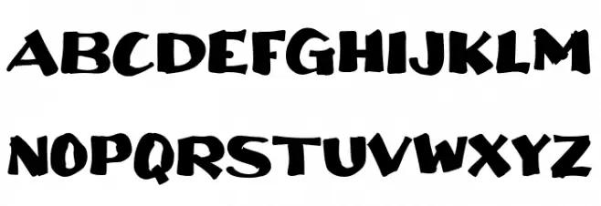 Akuilah Font UPPERCASE
