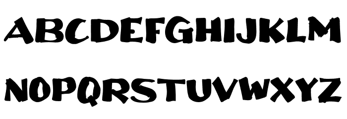 Akuilah Font LOWERCASE