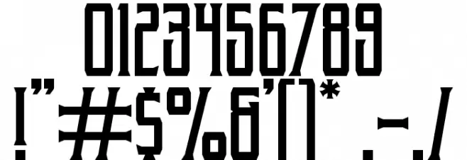 Akura Popo Font OTHER CHARS