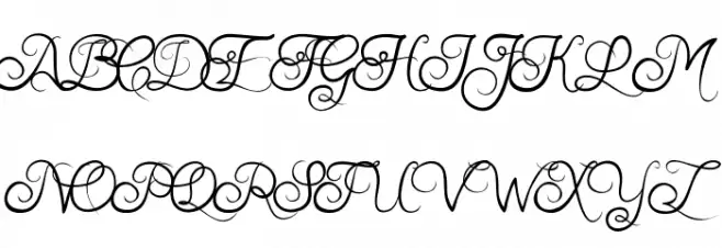 Akurapoppo Luxury Handwritten Font Litere mari