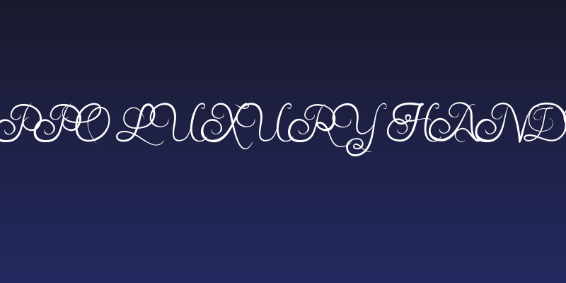 Akurapoppo Luxury Handwritten Social Header