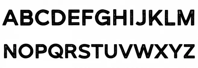 AkwaRoughDemo-Bold Polices MAJUSCULES