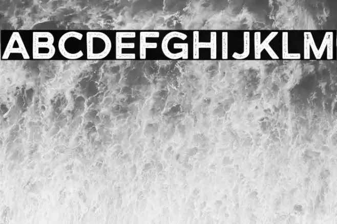 AkwaRoughDemo-Bold Polices examples