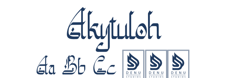 Akytuloh Font Preview