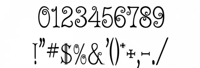 akaArcade Font OTHER CHARS