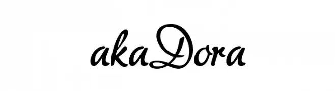 akaDora  font caratteri gratis