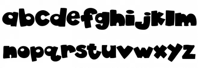 akaDylan Plain Font Litere mici