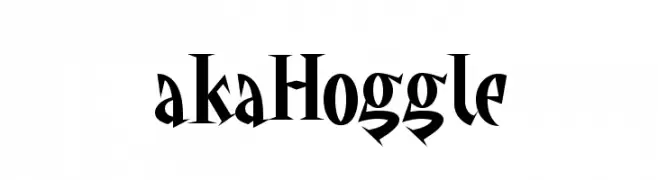 akaHoggle  Descarca Fonturi Gratis