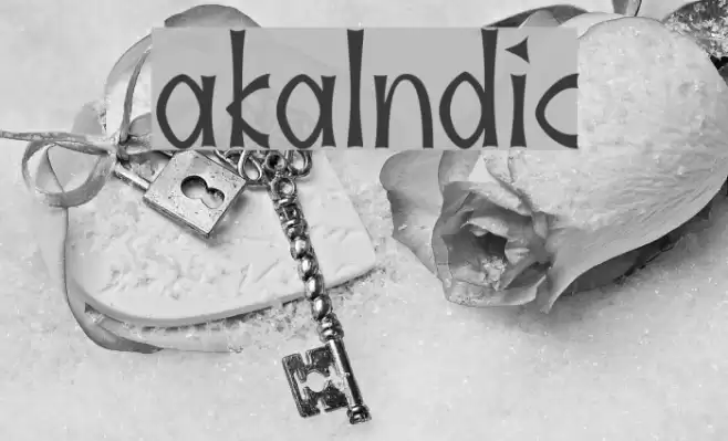 akaIndic Font examples