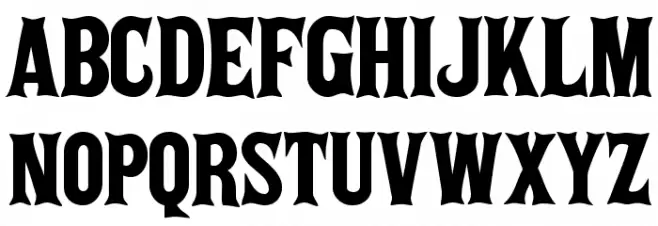 akaPosse Schriftart Groß