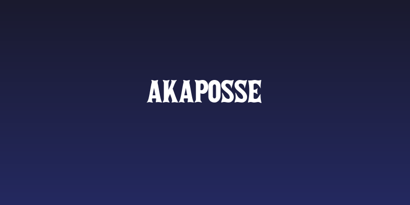 akaPosse Social Header