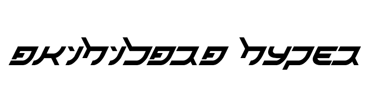 akihibara hyper  Free Fonts Download