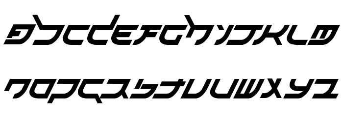 akihibara hyper Font LOWERCASE