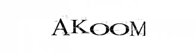 akoom  免费字体下载