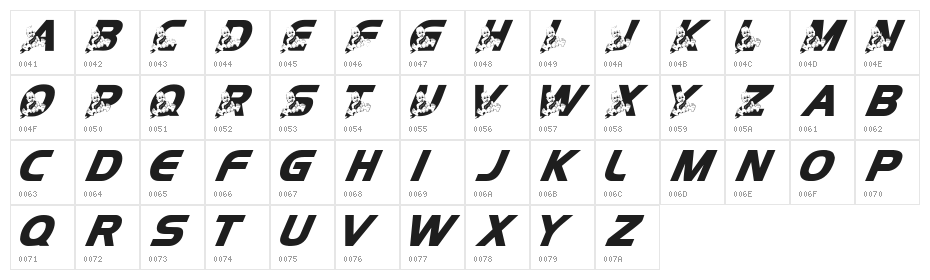 AL Baby New Year AH Character Map