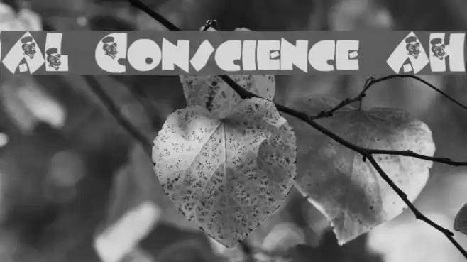 AL Conscience AH Font examples