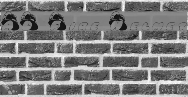 AL Fire Helmet Font examples