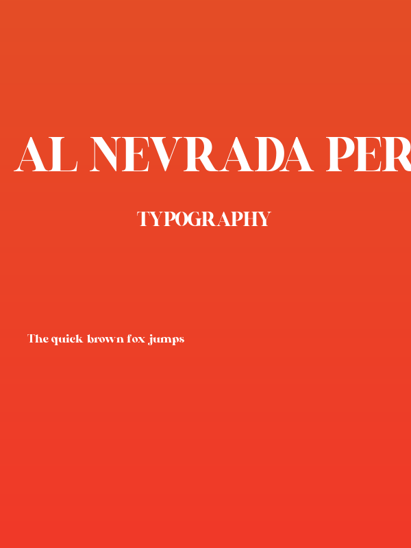 AL Nevrada Personal Use Only Poster