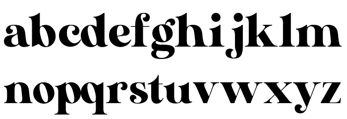 AL Nevrada Personal Use Only Font LOWERCASE