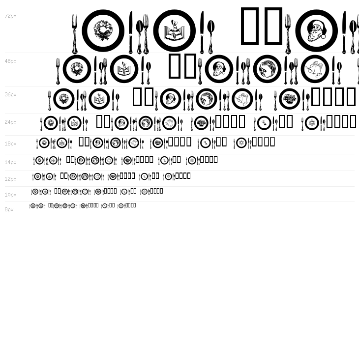 AL Place Settings Dings Waterfall