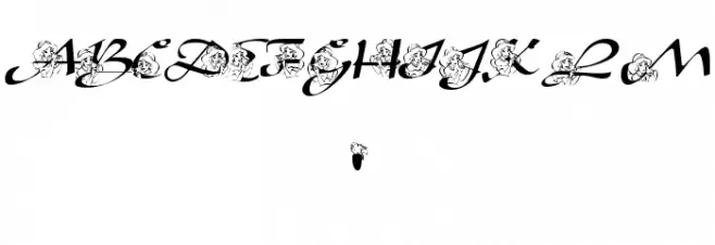 AL Princess Jasmine Font OTHER CHARS