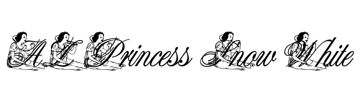 AL Princess Snow White  Frei Schriftart Herunterladen