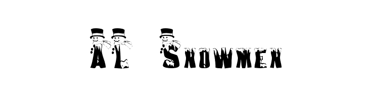 AL Snowmen Fonte