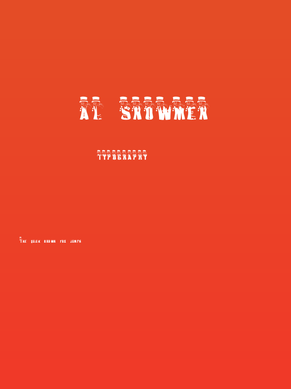 AL Snowmen Poster