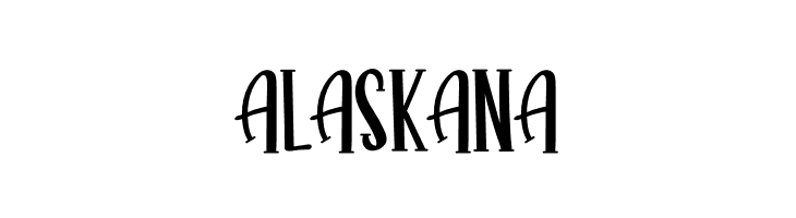 ALASKANA  baixar fontes gratis