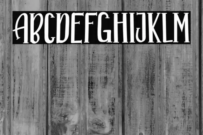 ALASKANA Font examples