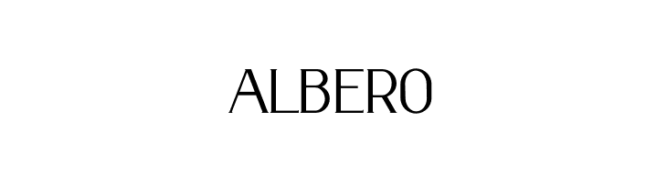 ALBERO  baixar fontes gratis