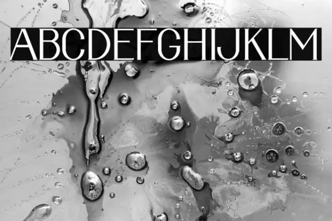 ALBERO Font examples