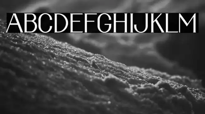 ALBERO Font examples