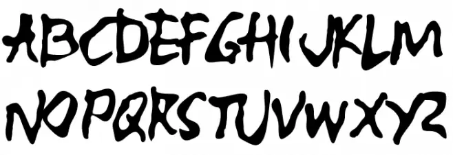 ALBUMME SMOOTH Schriftart Groß