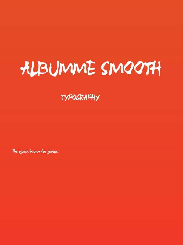 ALBUMME SMOOTH Poster