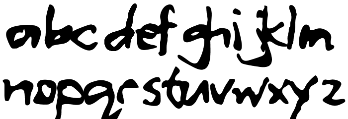 ALBUMME SMOOTH Font LOWERCASE