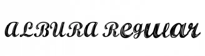 ALBURA Regular  Fuentes Gratis Descargar