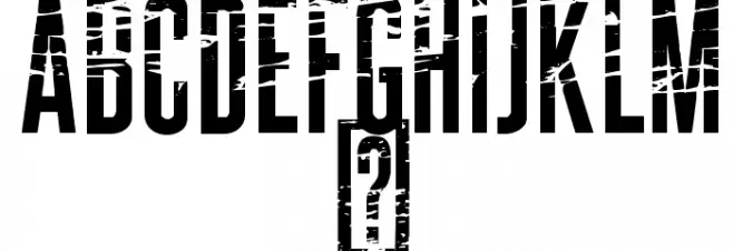 ALCATRAZ Font OTHER CHARS